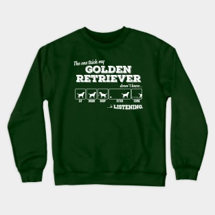 Golden Retriever Crewneck Sweatshirt